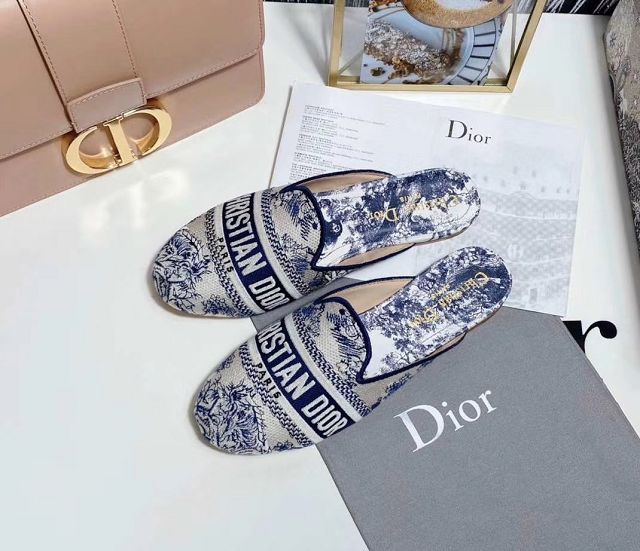 Dior orignal cotton slide DS0172