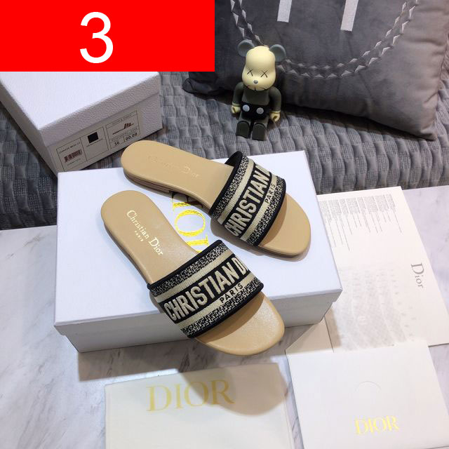 Dior orignal cotton slide DS0189