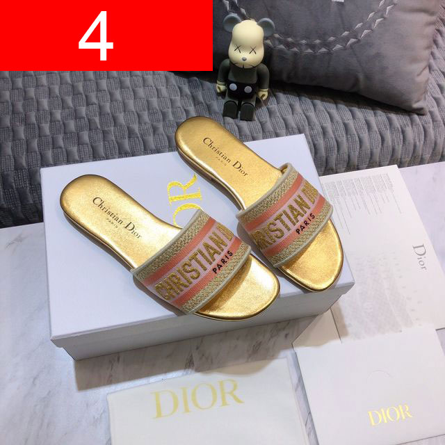 Dior orignal cotton slide DS0189