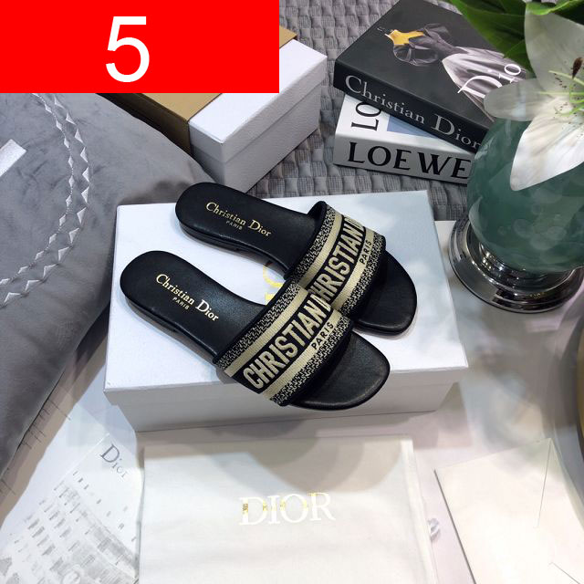 Dior orignal cotton slide DS0189