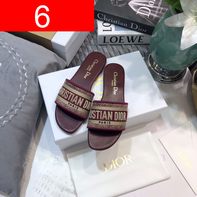 Dior orignal cotton slide DS0189