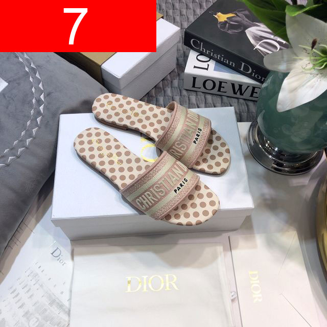 Dior orignal cotton slide DS0189