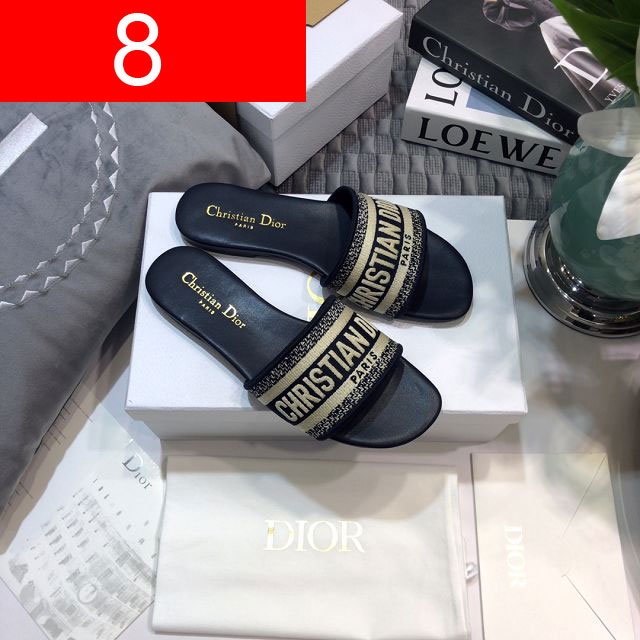 Dior orignal cotton slide DS0189