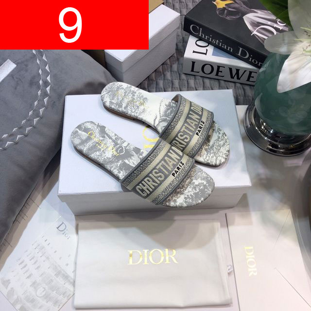 Dior orignal cotton slide DS0189