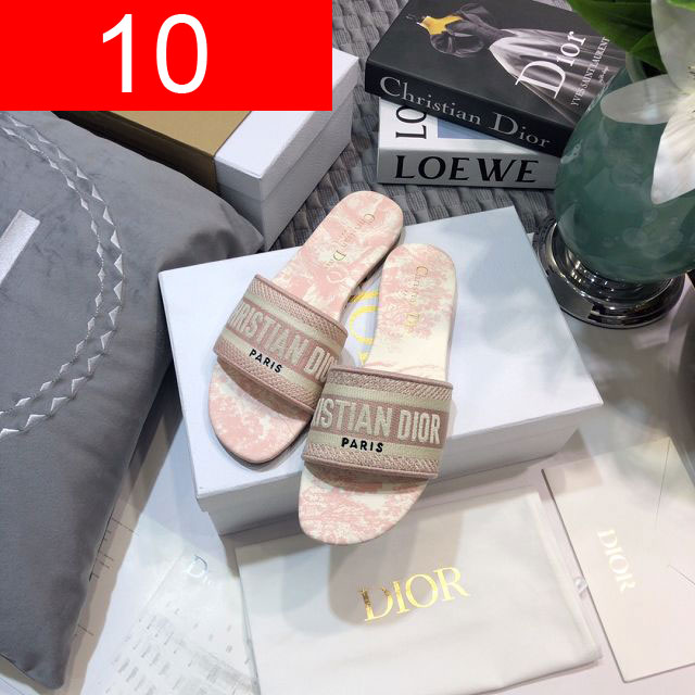 Dior orignal cotton slide DS0189