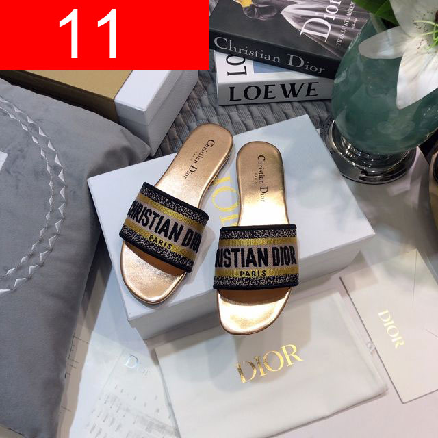 Dior orignal cotton slide DS0189