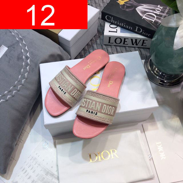 Dior orignal cotton slide DS0189