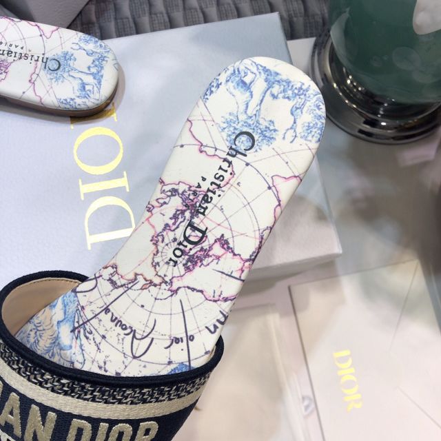 Dior orignal cotton slide DS0189