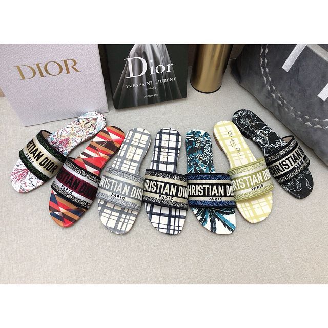 Dior orignal cotton slide DS0192