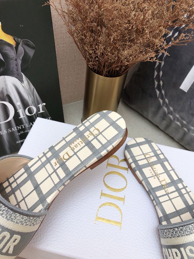 Dior orignal cotton slide DS0192