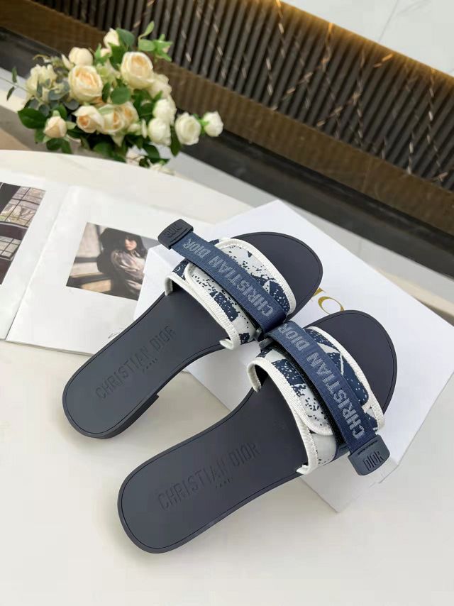 Dior orignal cotton slide DS0203