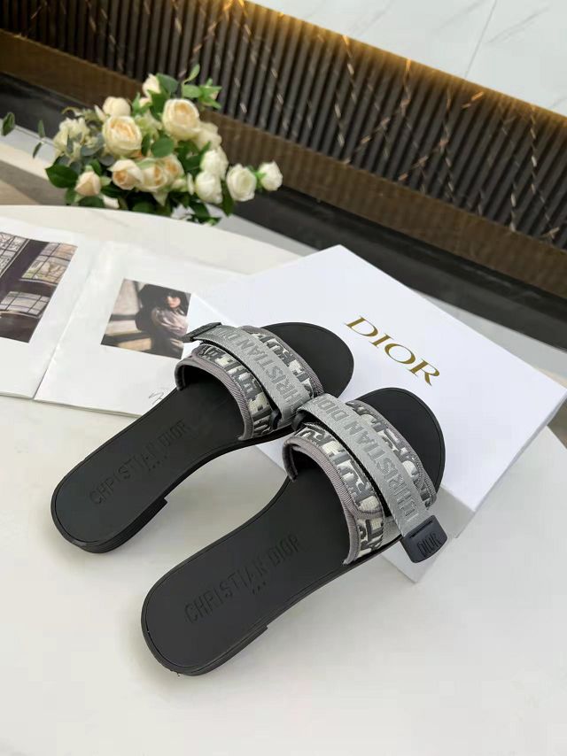 Dior orignal cotton slide DS0203