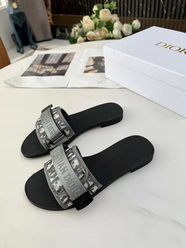 Dior orignal cotton slide DS0203