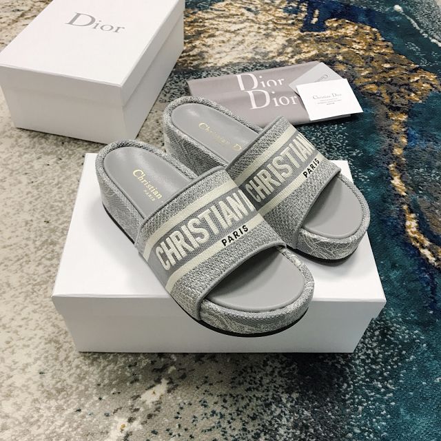 Dior orignal cotton slide DS0214