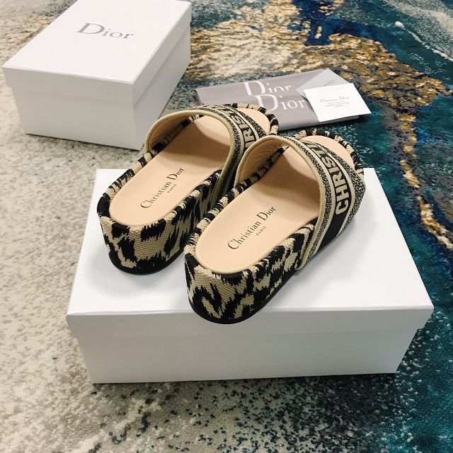 Dior orignal cotton slide DS0214