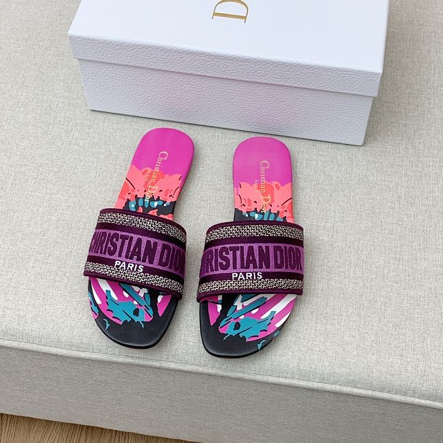 Dior orignal cotton slide DS0215