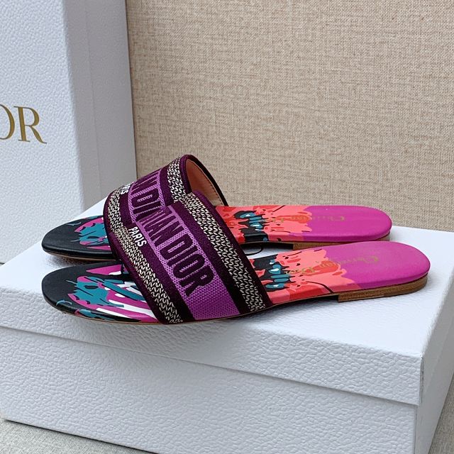 Dior orignal cotton slide DS0215