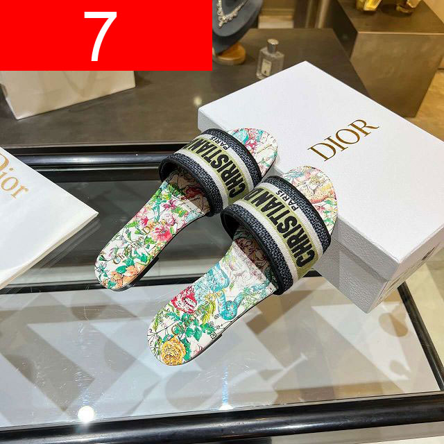 Dior orignal cotton slide DS0217