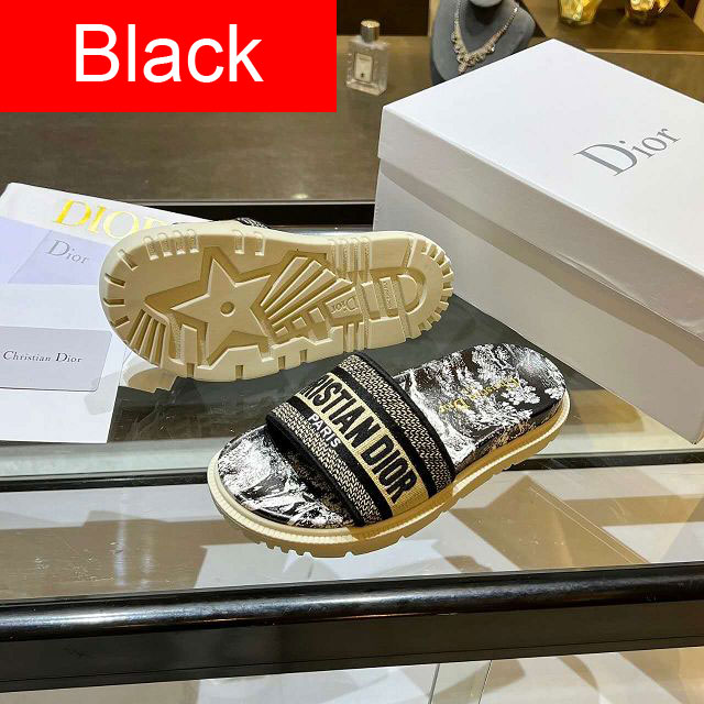 Dior orignal cotton slide DS0218