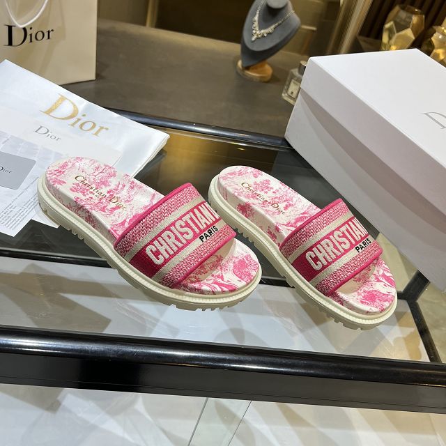 Dior orignal cotton slide DS0218