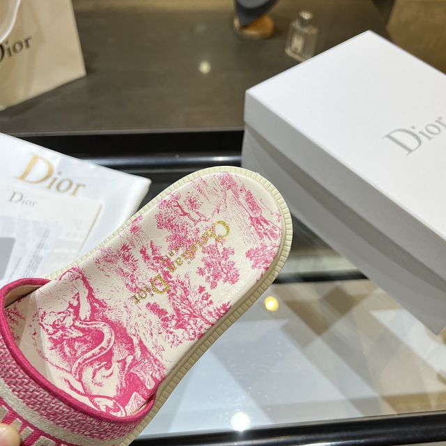 Dior orignal cotton slide DS0218