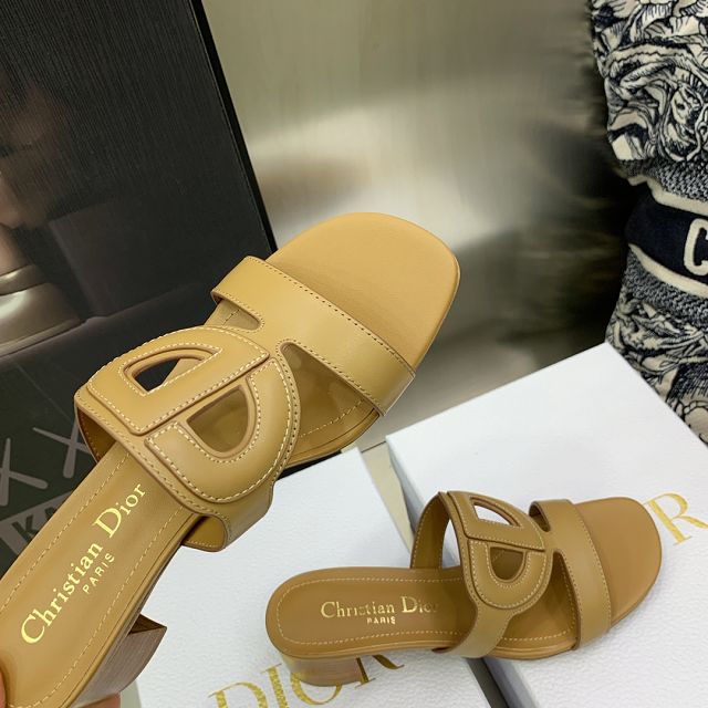 Dior orignal lambskin 45mm sandal DS0199