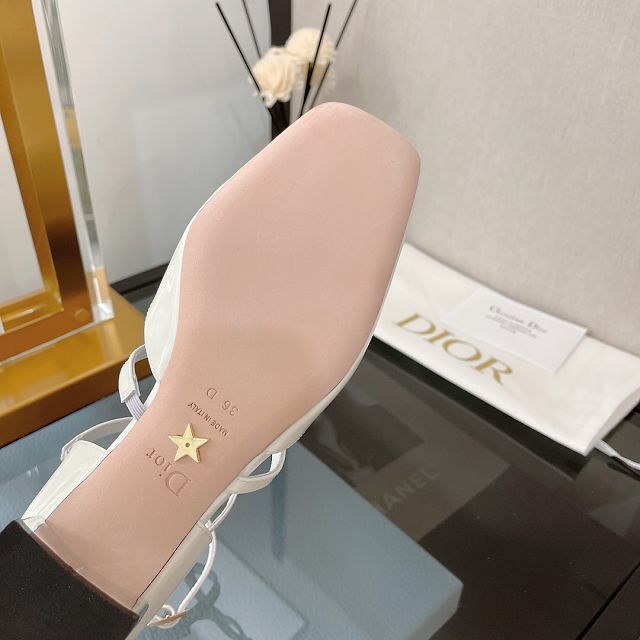 Dior orignal patent calfskin flat DS0209