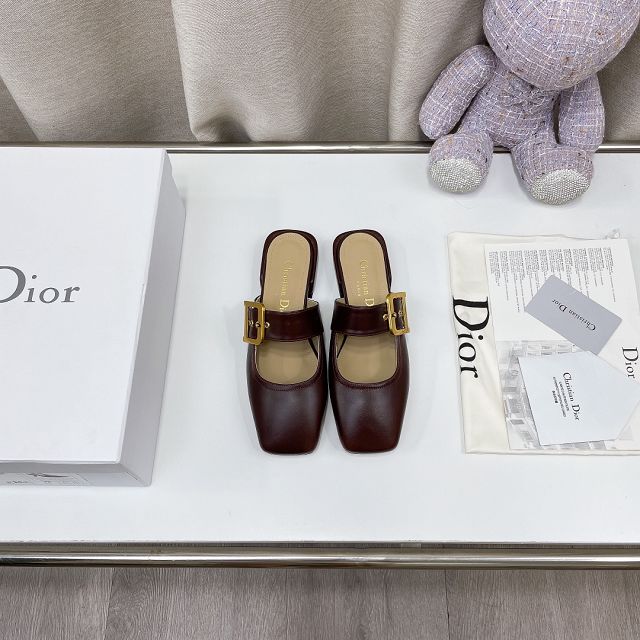 Dior orignal calfskin flat DS0233