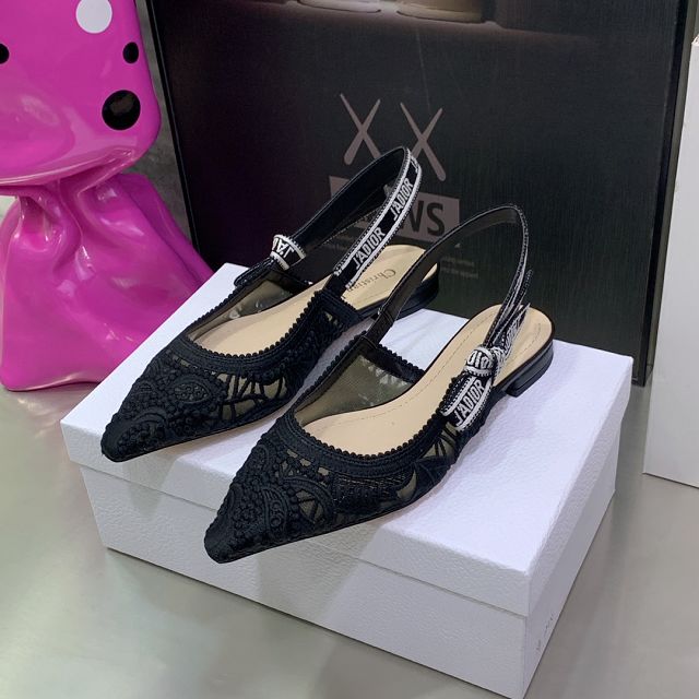 Dior orignal cotton pump DS0232 black