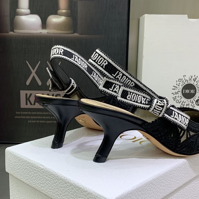 Dior orignal cotton pump DS0232 black