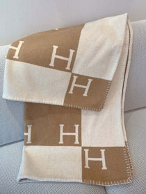 Hermes original cashmere avalon blanket HB071 apricot
