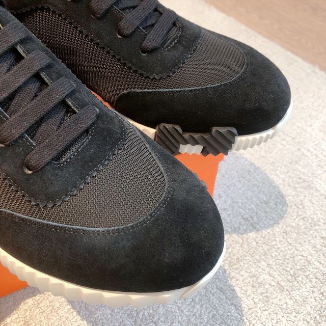 Hermes knit&suede bouncing sneaker HS0123