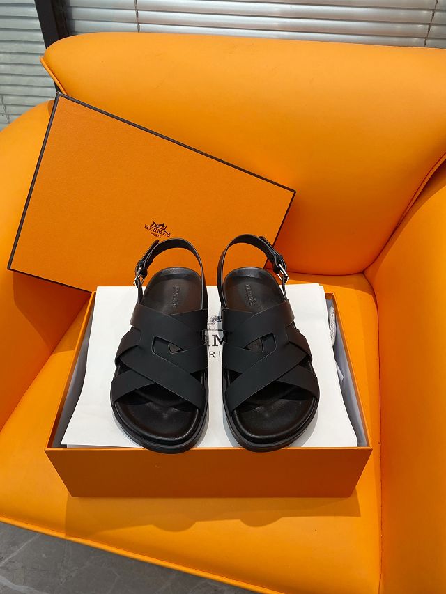 Hermes calfskin sandal HS0141