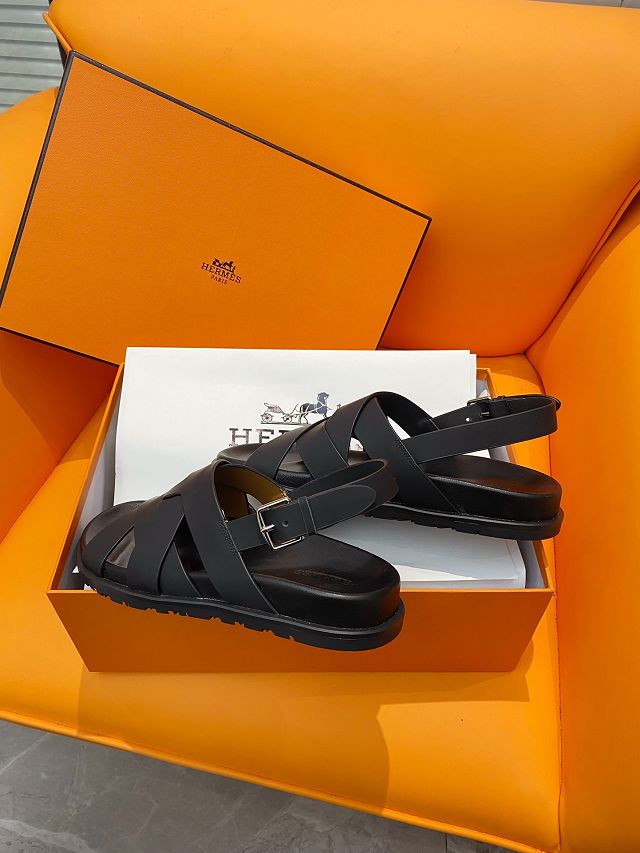 Hermes calfskin sandal HS0141