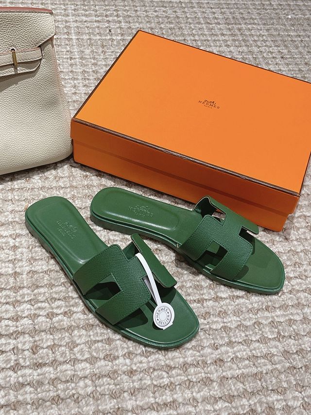 Hermes epsom leather oran sandal HS0130