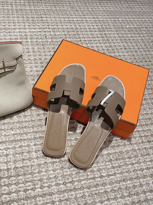 Hermes epsom leather oran sandal HS0130