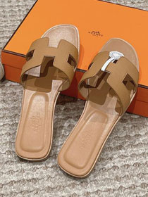 Hermes epsom leather oran sandal HS0131