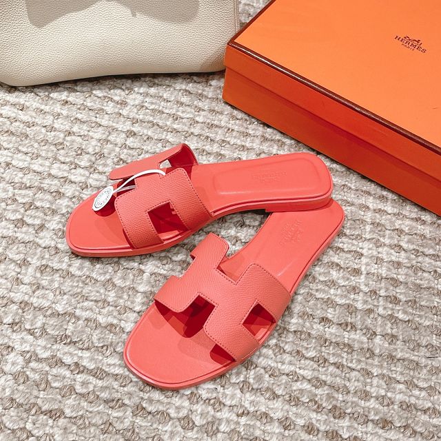 Hermes epsom leather oran sandal HS0132	