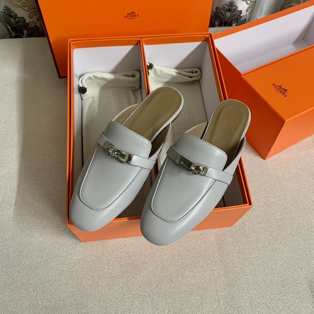 Hermes goatskin oz mule HS0128