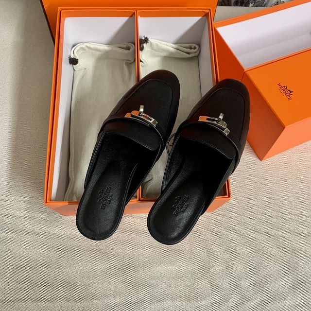 Hermes goatskin oz mule HS0128