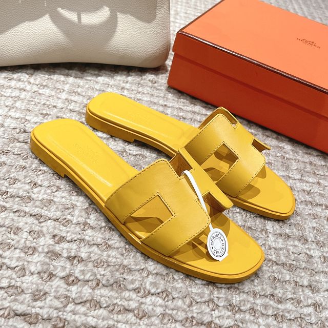 Hermes swift leather oran sandal HS0133