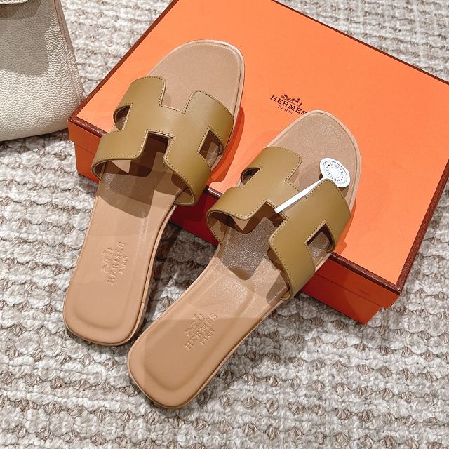 Hermes swift leather oran sandal HS0133