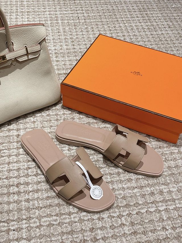 Hermes swift leather oran sandal HS0134