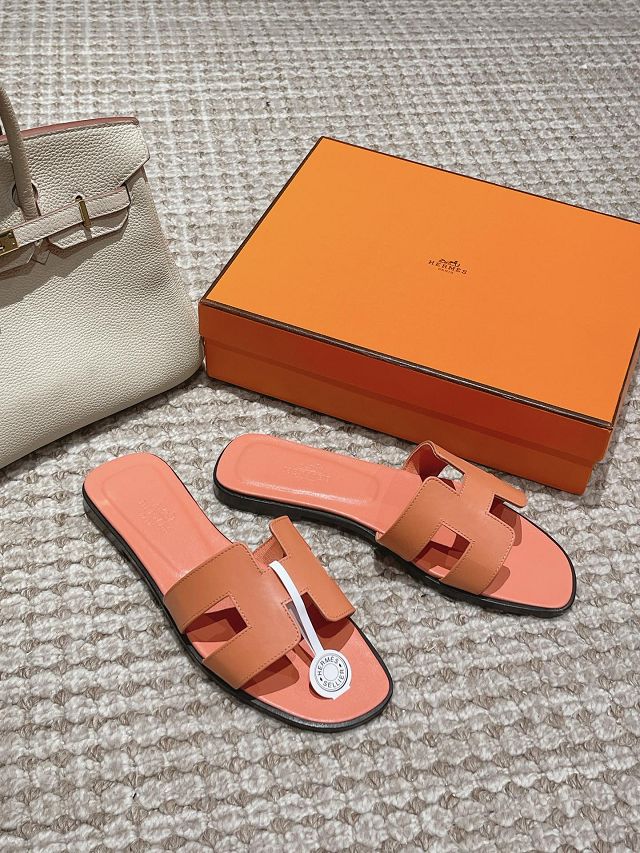 Hermes swift leather oran sandal HS0134