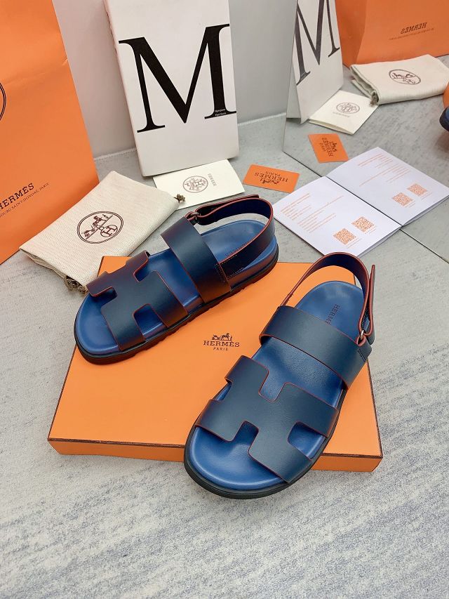 Hermes calfskin chypre sandal HS0149