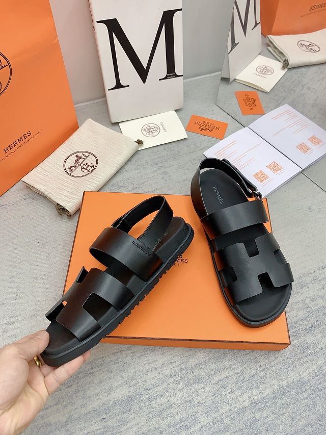 Hermes calfskin chypre sandal HS0149