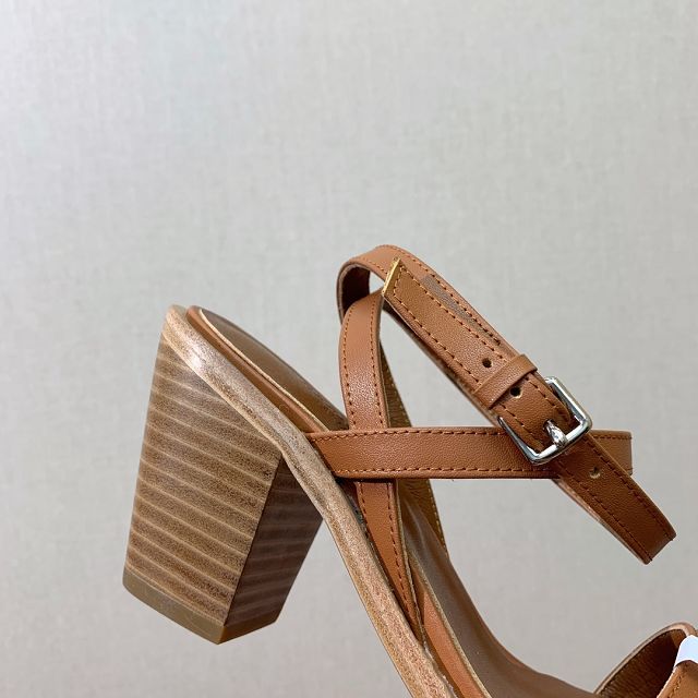 Hermes calfskin ivresse 65mm sandal HS0146