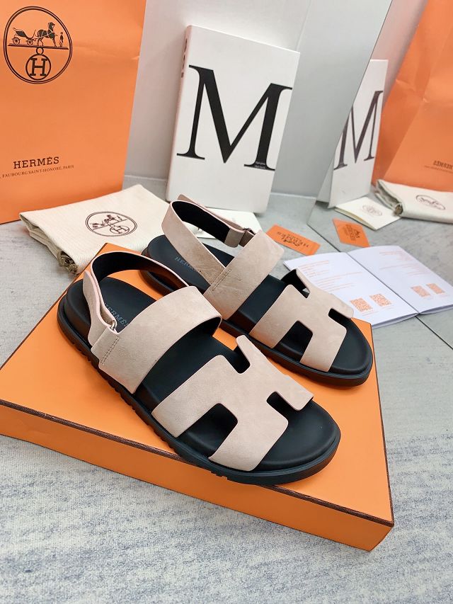 Hermes suede chypre sandal HS0148