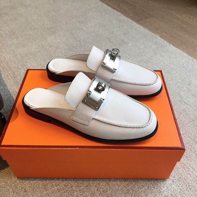 Hermes calfskin Iota mule HS0179