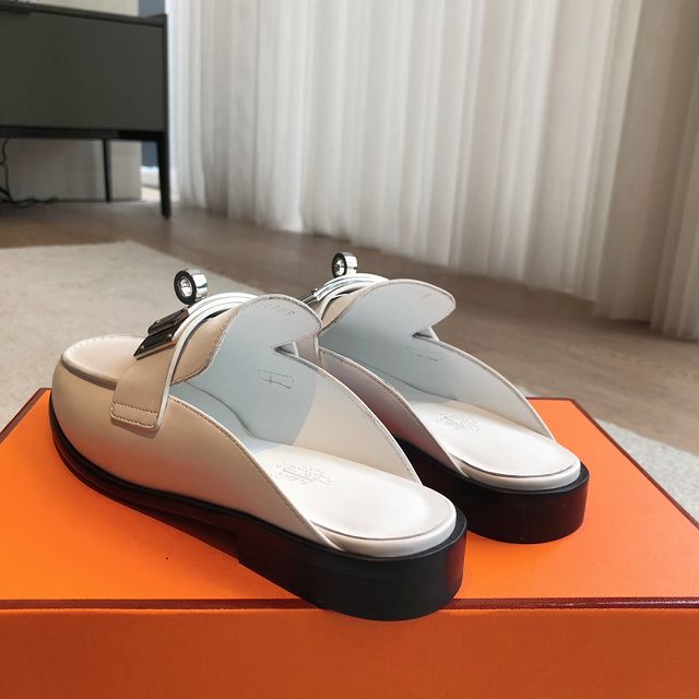 Hermes calfskin Iota mule HS0179